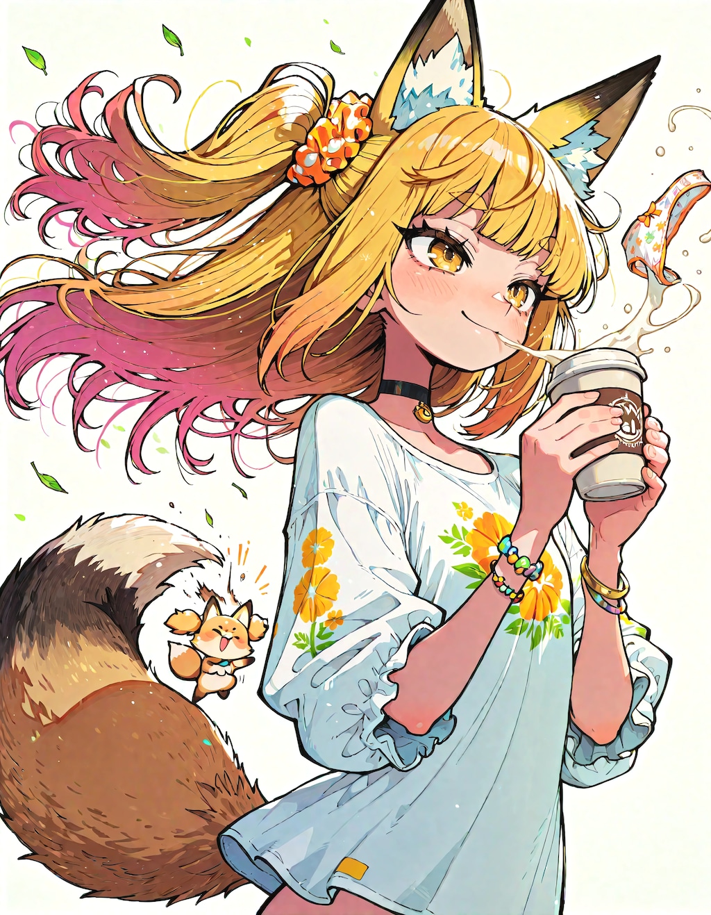 Coffee and Fox Tails