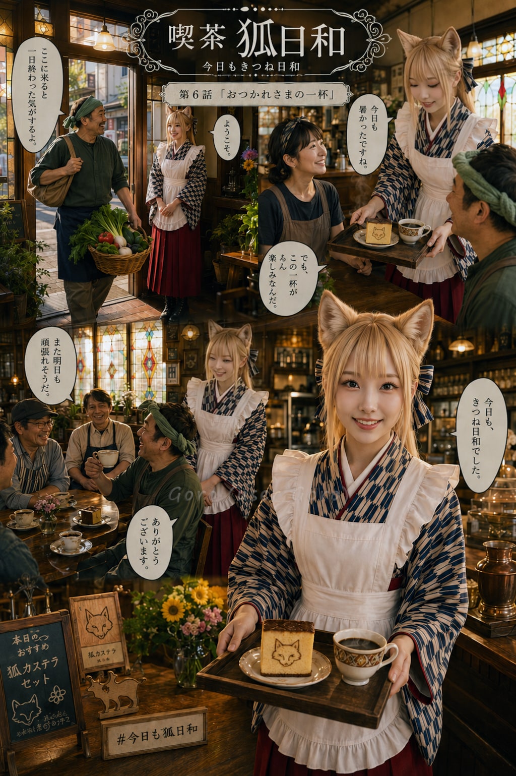 今日もきつね日和 第6話 おつかれさまの一杯