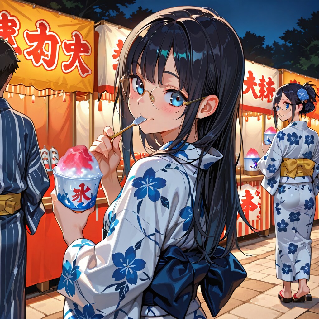 夏祭りかき氷