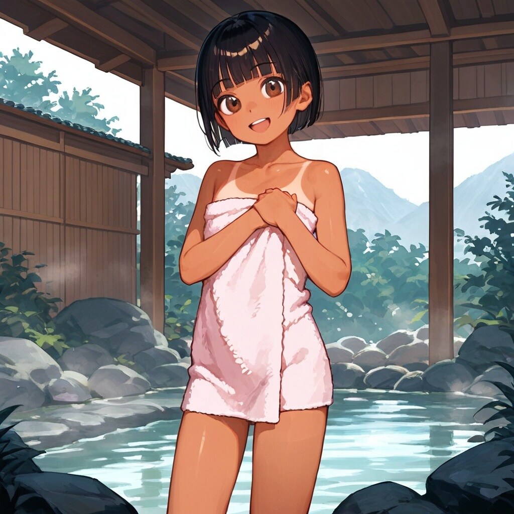 なぜか和琴温泉にいるあの子