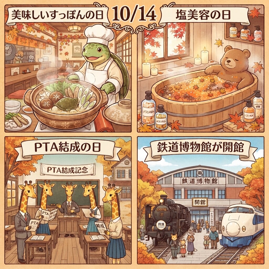 10/14 何の日② | の人気AIイラスト・グラビア