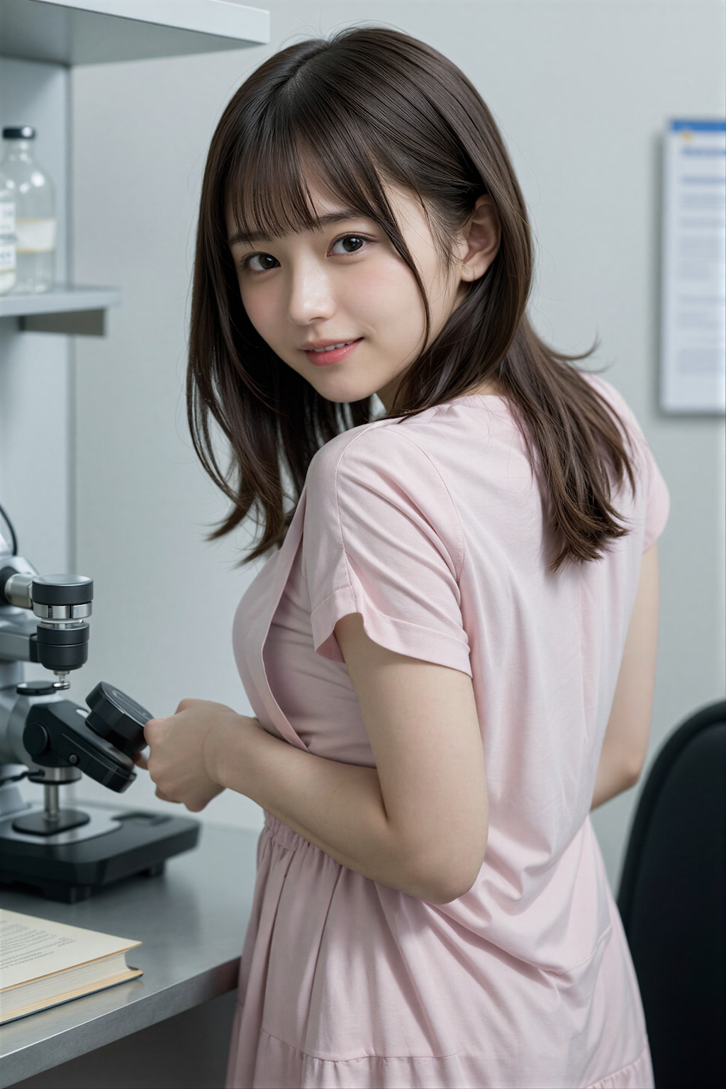 研究室の女の子