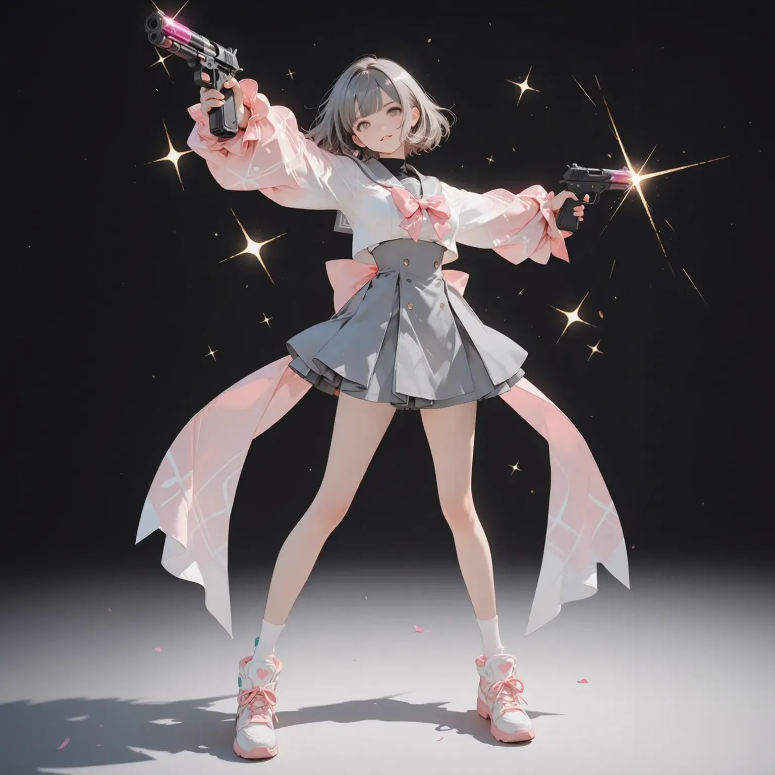 Dual Pistols | の人気AIイラスト・グラビア