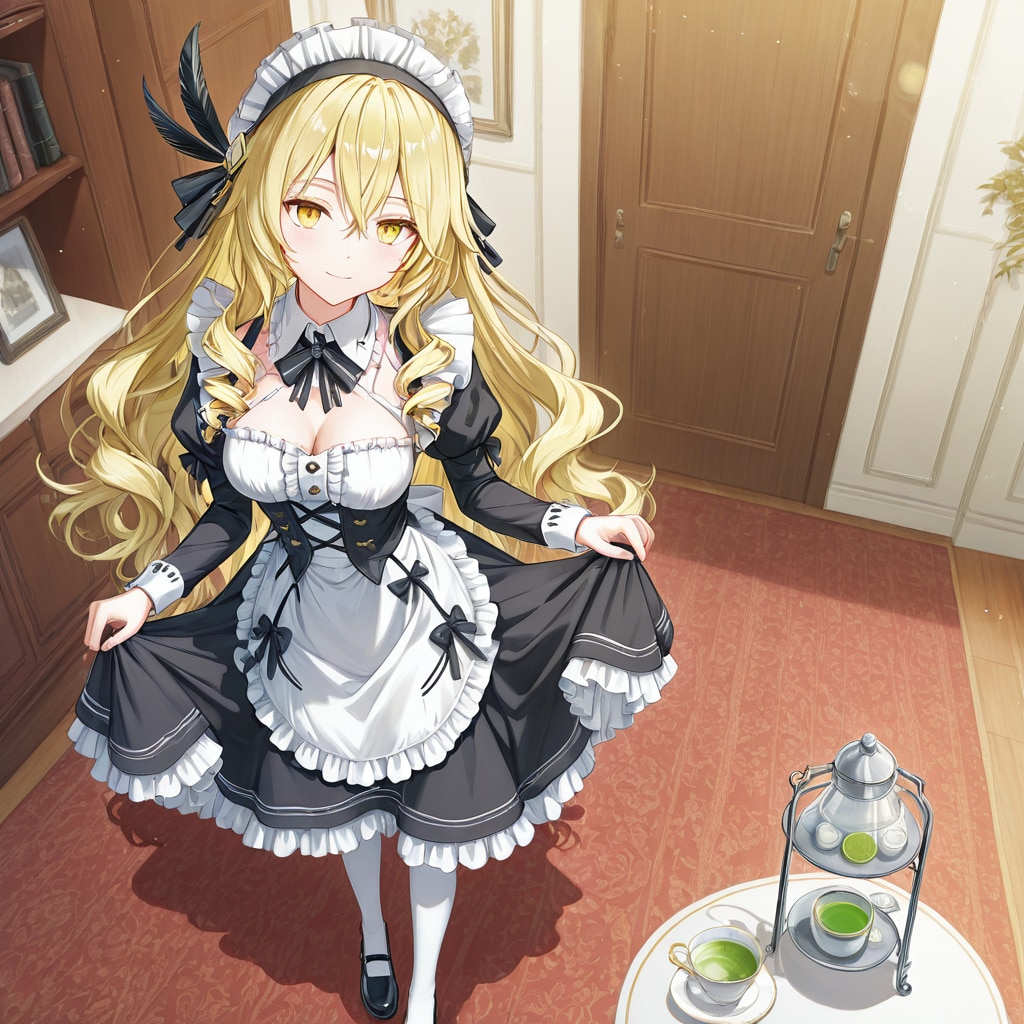 ふわふわな髪が好き