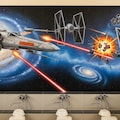スターウォーズの壁画 6枚目