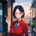 夕立とネクタイ 3枚目