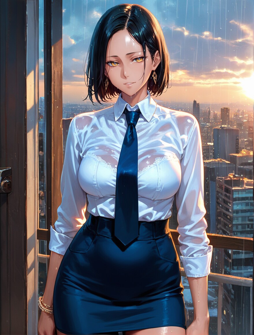 夕立とネクタイ