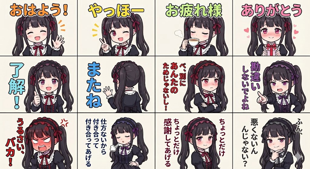 アリィナちゃんスタンプ！好評発売中✨️