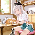 猫カフェ 4枚目