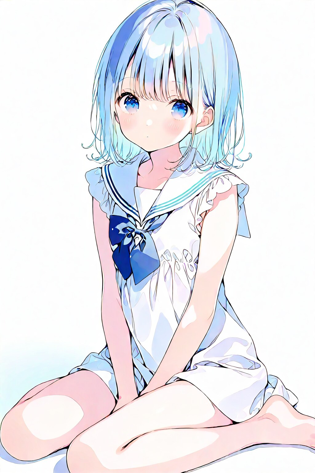 セーラー服の少女(PRISM)(42) | の人気AIイラスト・グラビア