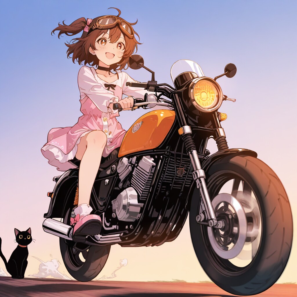 バイク好きな彼女