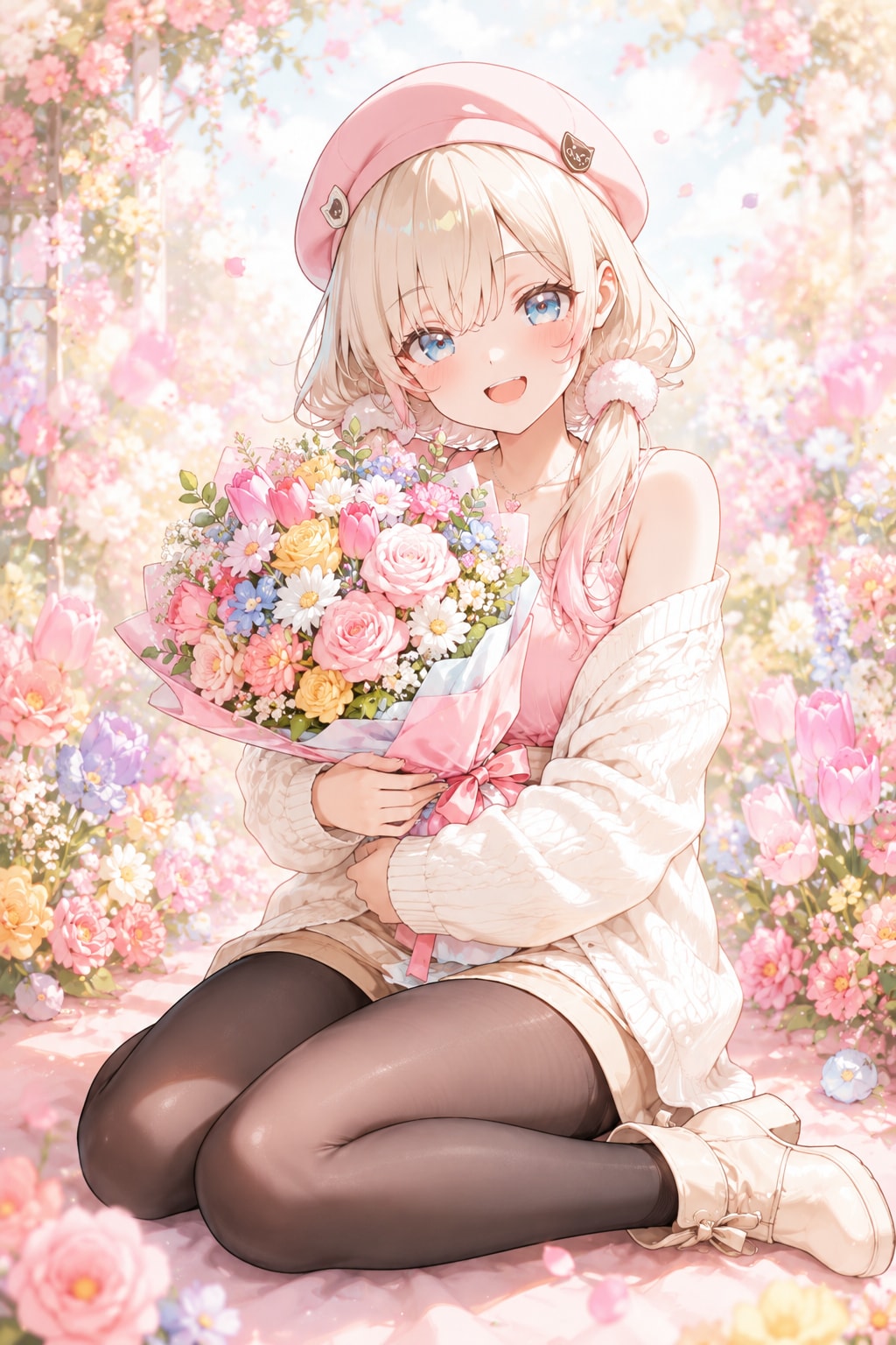 花 | の人気AIイラスト・グラビア