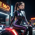 Latex Bikesuit_1 8枚目