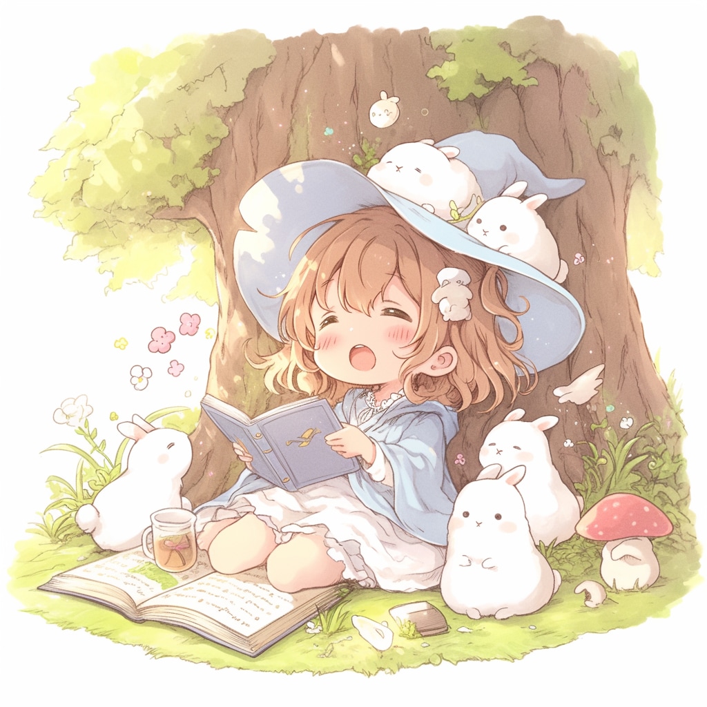 うさぎと女の子　Rabbit and Girl