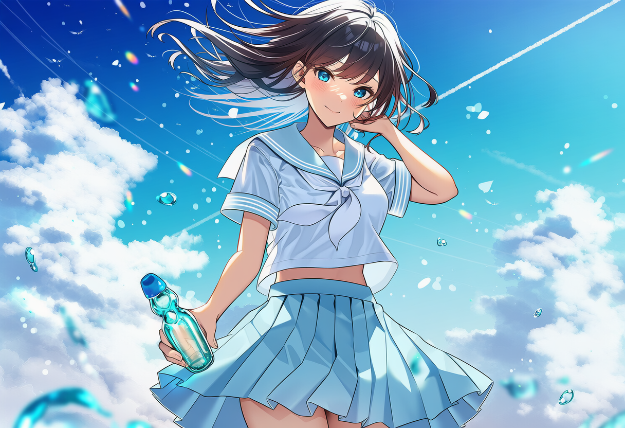 今日も暑いね