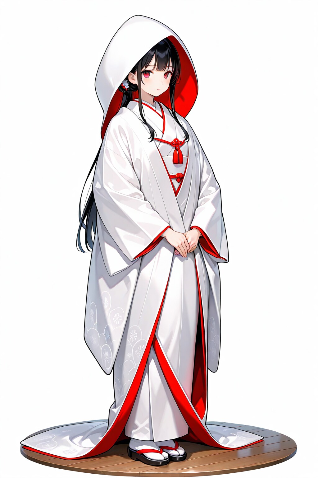 和装婚礼着