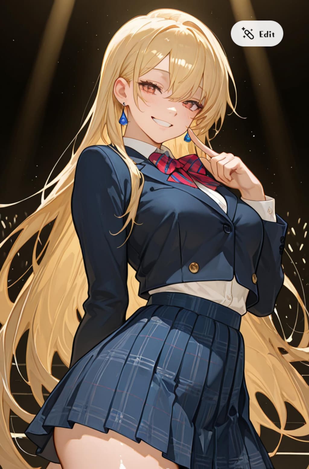 金髪ギャル