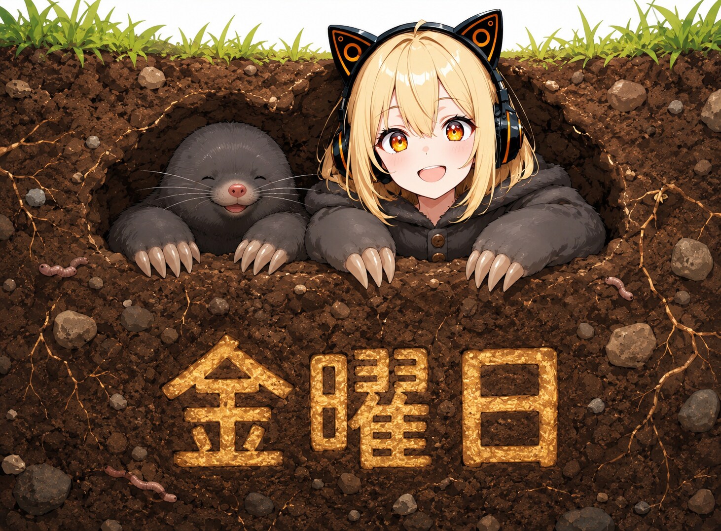 金曜〜モグラ〜