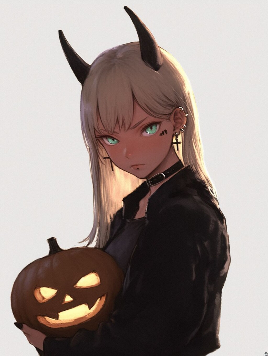 ハロウィンの少女