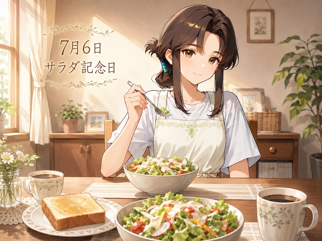 [今日は何の日 7/6] サラダ記念日