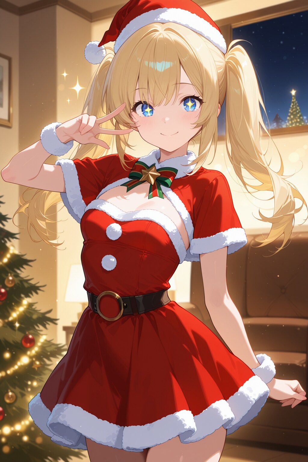 サンタアイドル喜楽里ちゃん