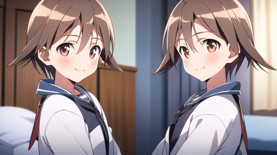 宮藤芳佳 - ストライクウィッチーズ | の人気AIイラスト・グラビア