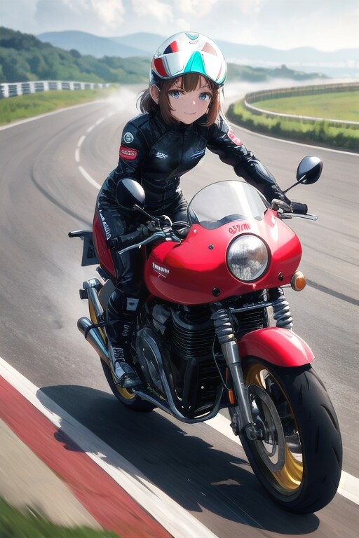 バイク好き彼女