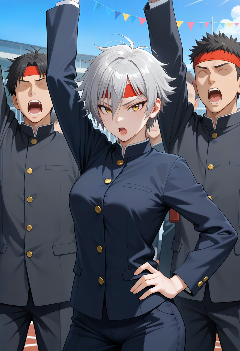 王子様系女子が学ランを着たので