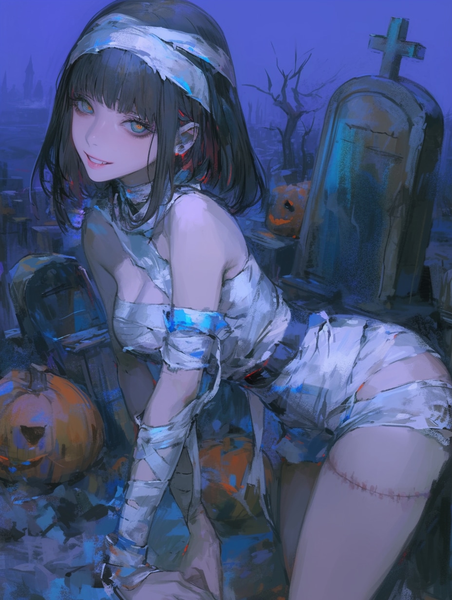 墓場のマミー