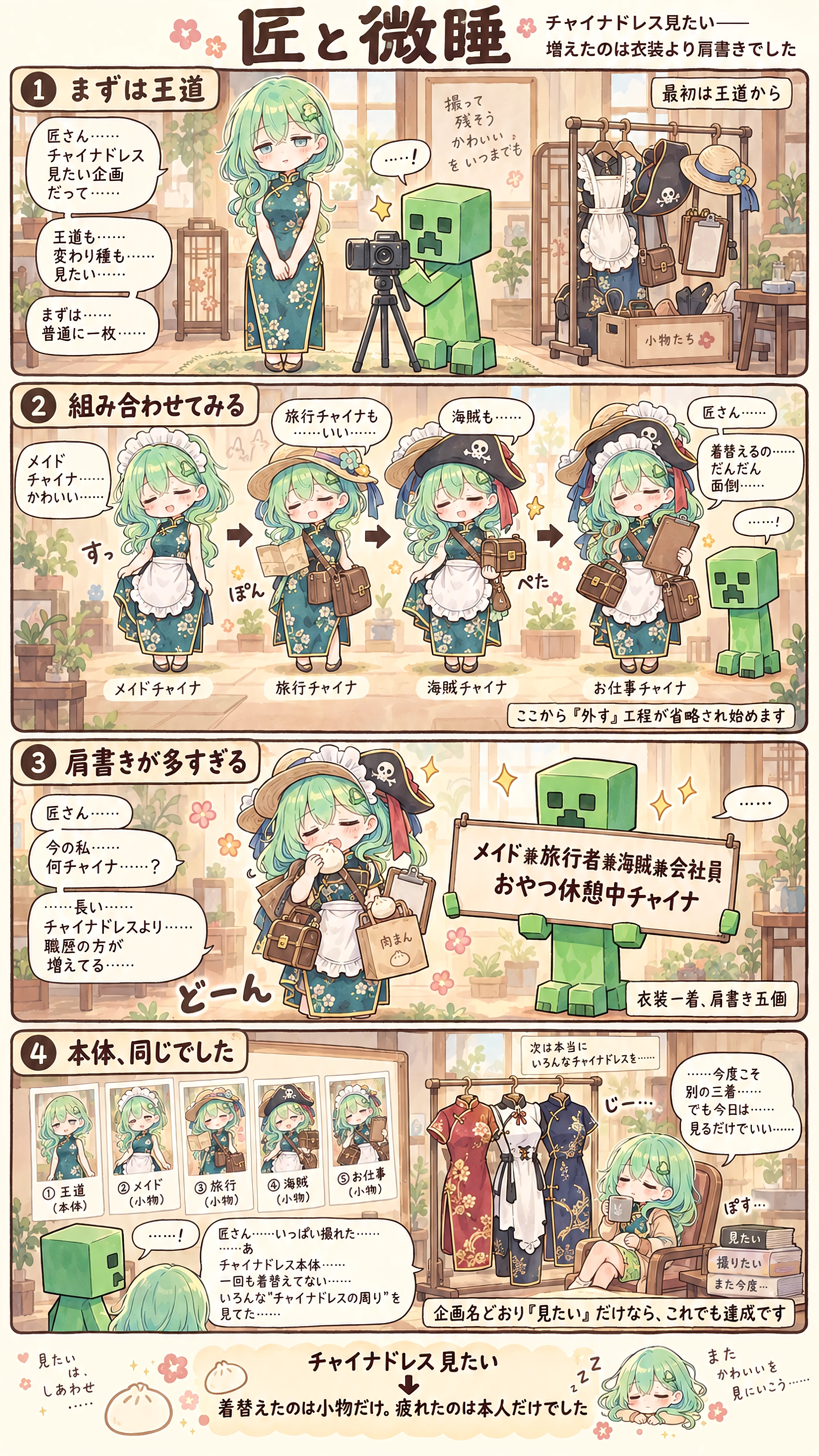 Dressed in Everything but the Dress | の人気AIイラスト・グラビア