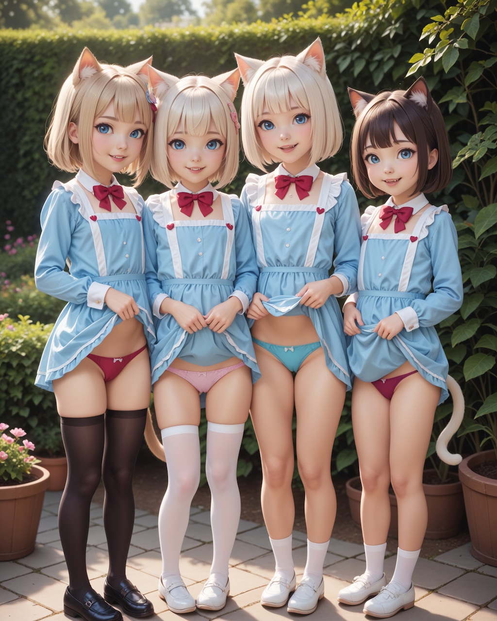 今日のニャンコ ～ウチのコ（ペット）自慢～Part.21 「ミャ～ミャ～(=^..^=)ﾐｬｰ（下僕ぅ～、喜ぶ～❓（(=^..^=)ﾐｬｰ）」【model：arondel_v1】