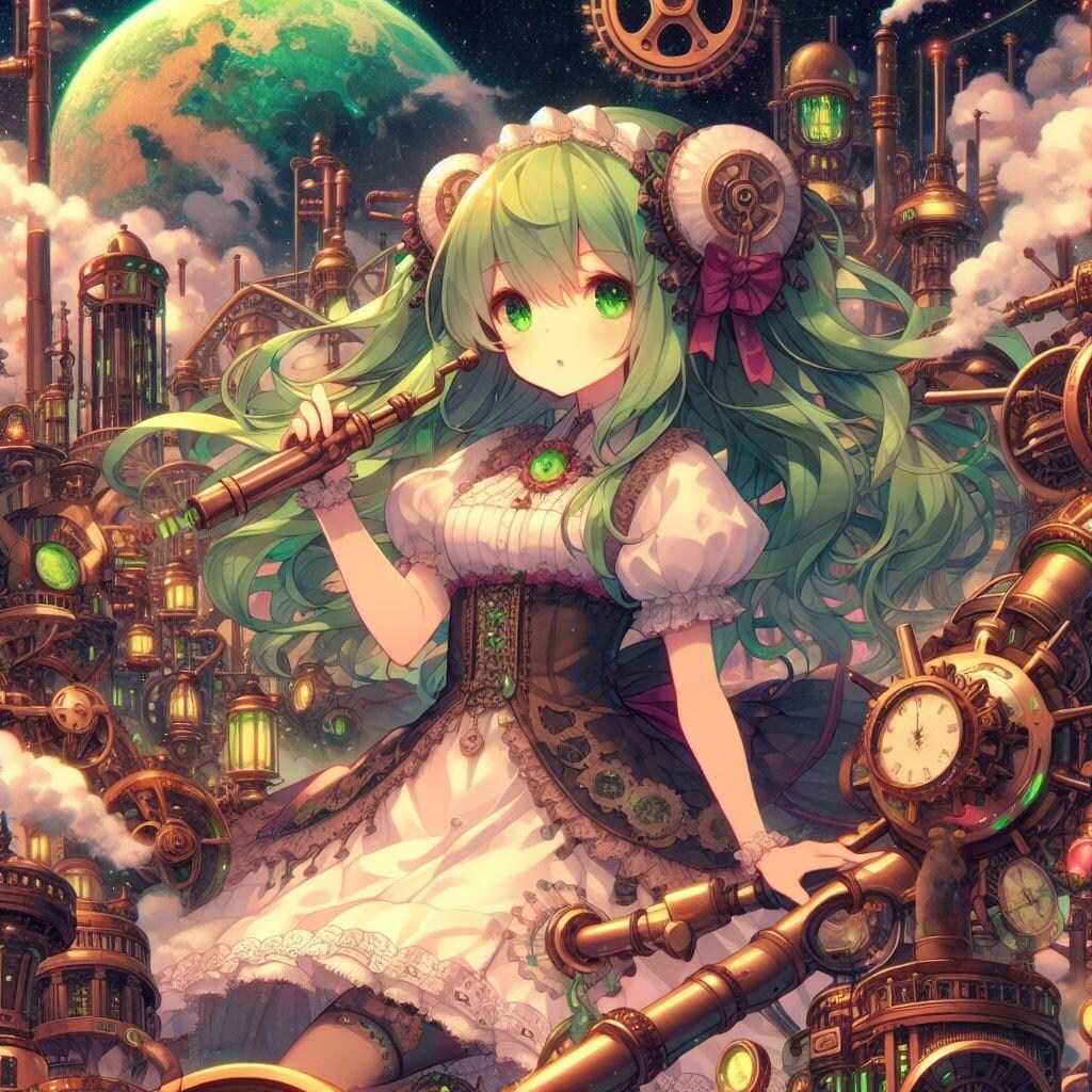 歯車とパイプと蒸気の世界