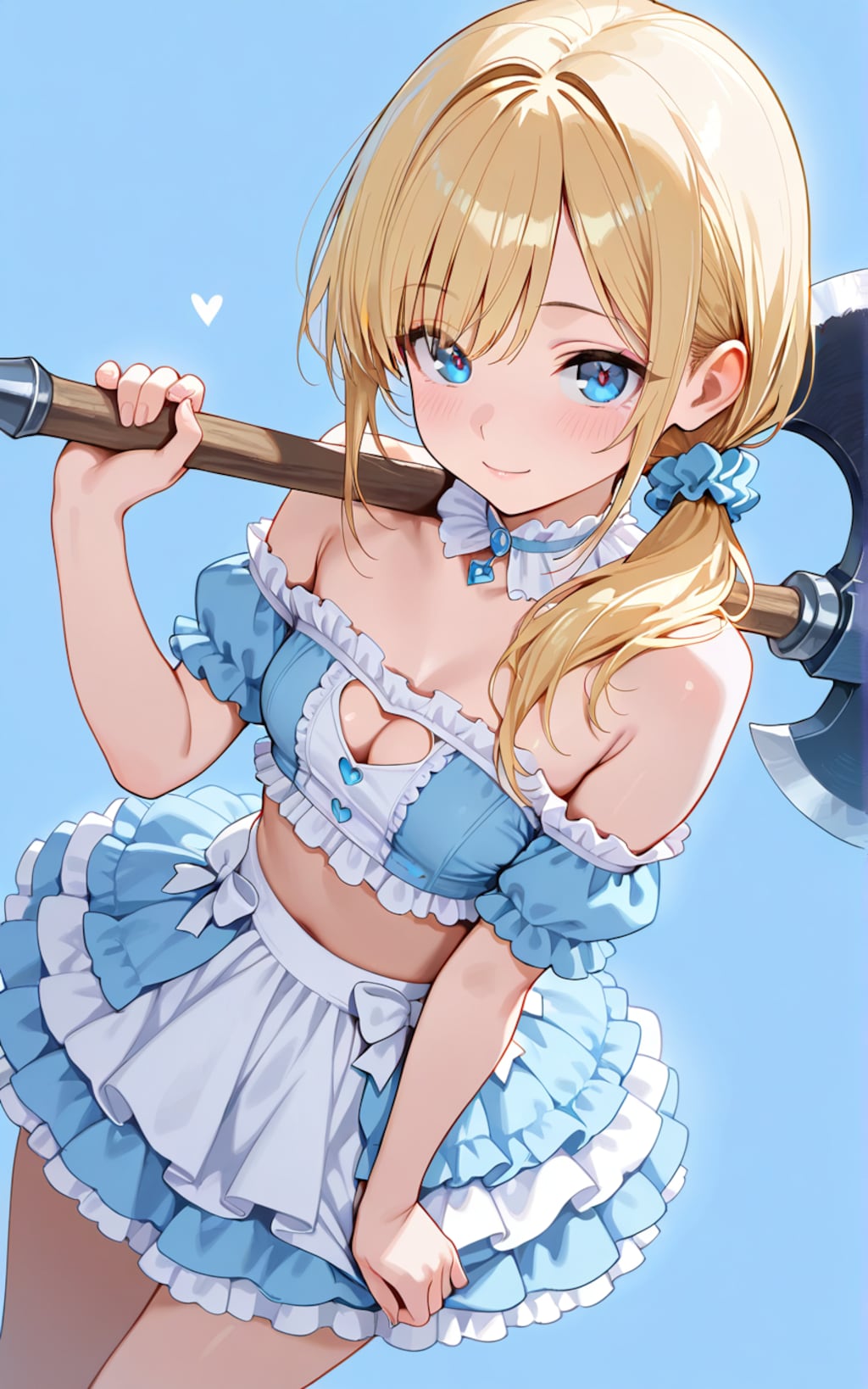 I'll cut it off for you, so get in line.