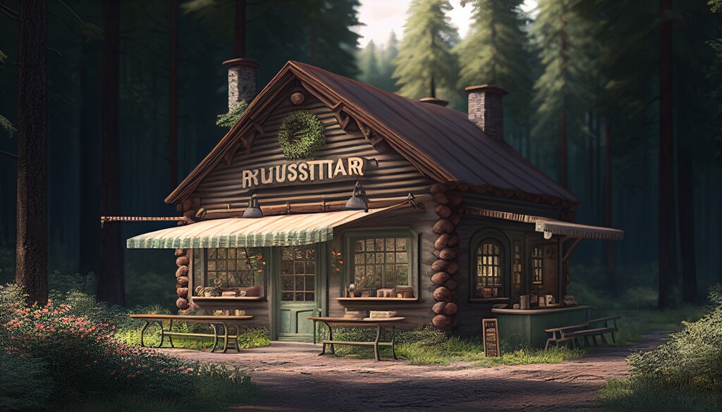 森の中のパン屋さん