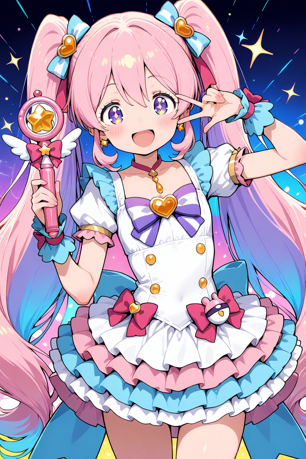 美少女魔法少女 | の人気AIイラスト・グラビア