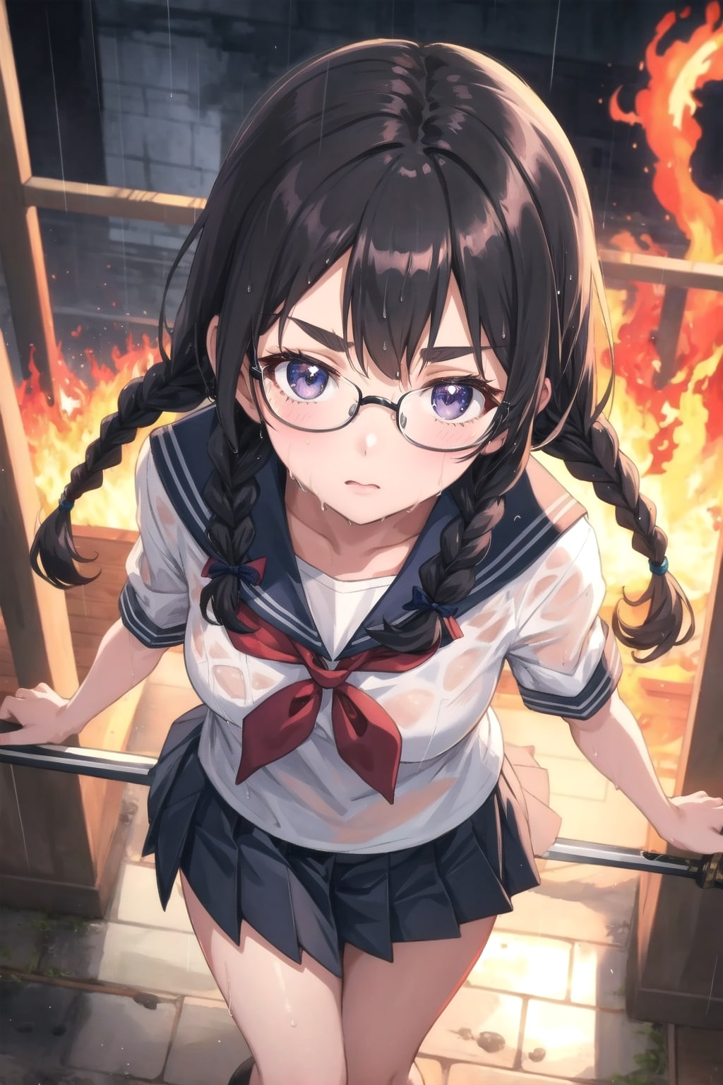 戦刃いのりー 戦刃『進』ー 少女の眼差し、嘆く君へ