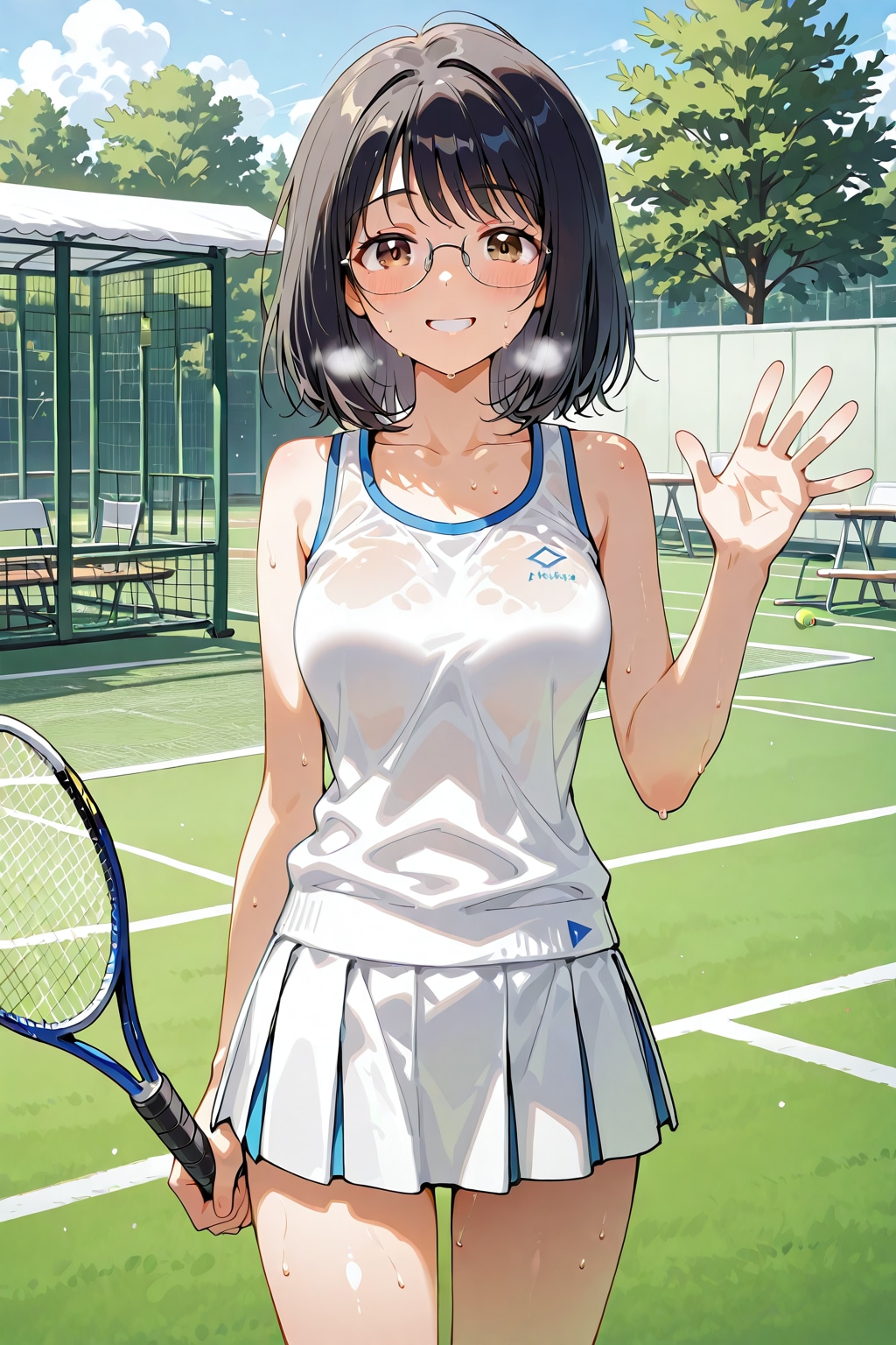 またしようね！ | の人気AIイラスト・グラビア