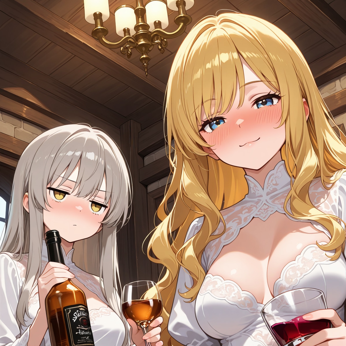 酔うのが得意な二人