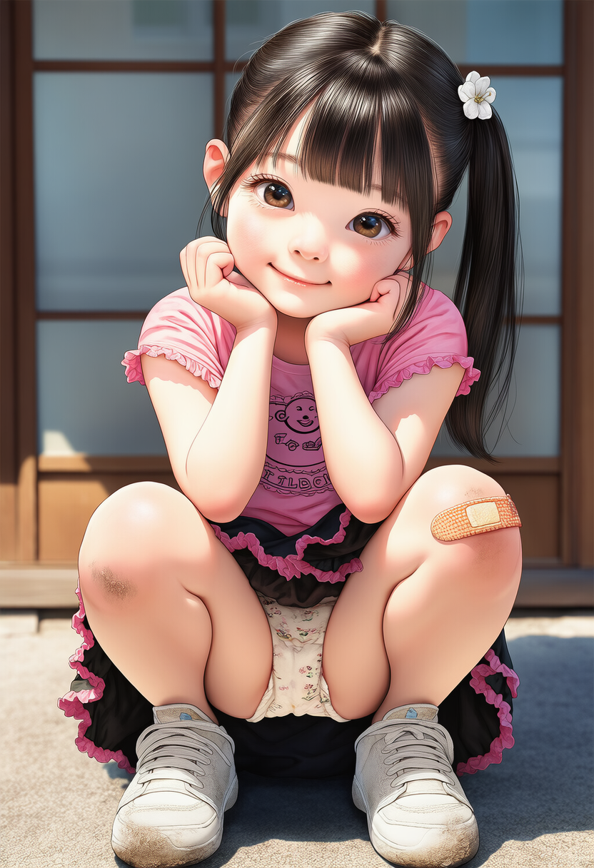こちらを伺っている