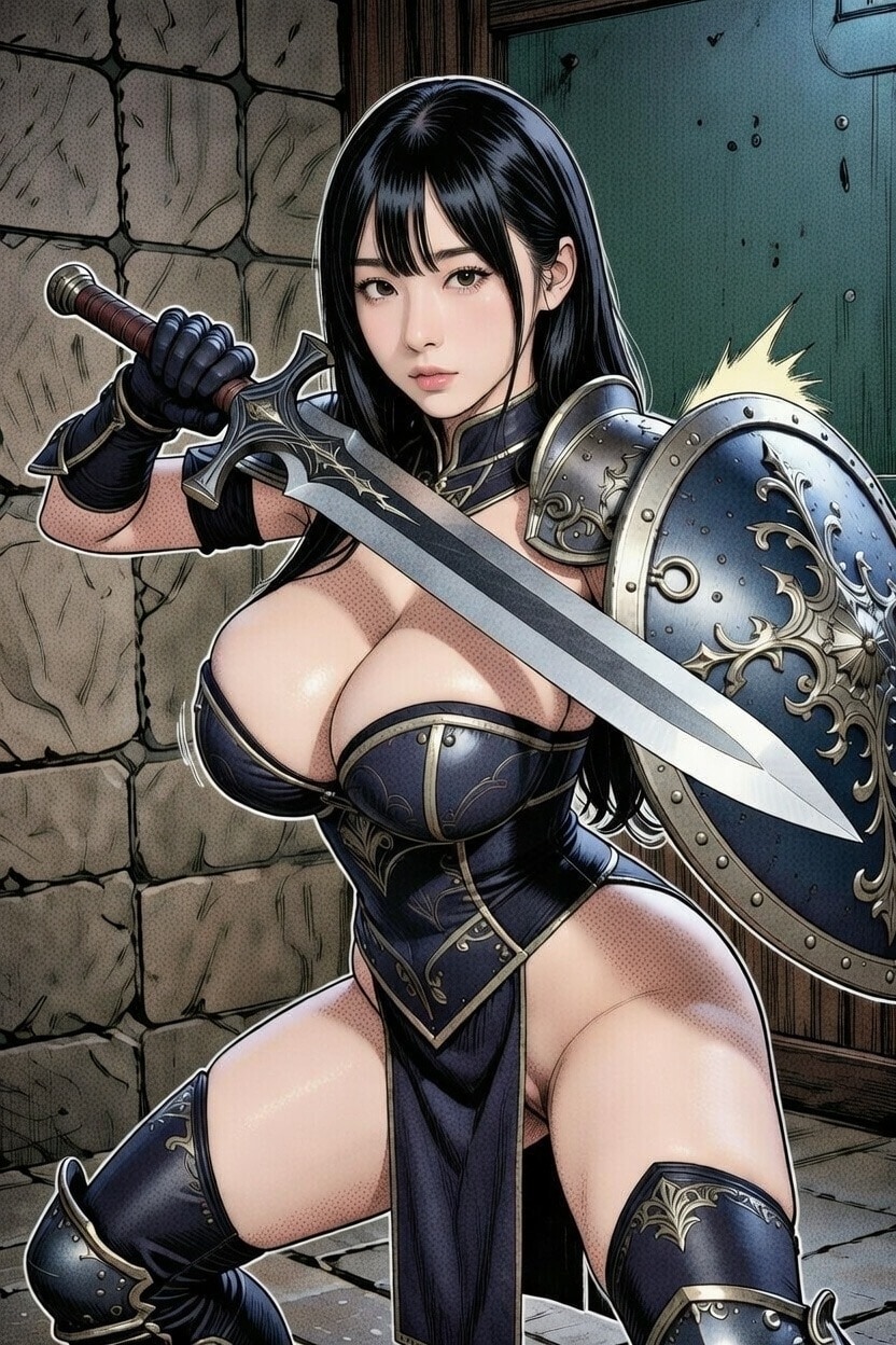 女戦士さん | の人気AIイラスト・グラビア