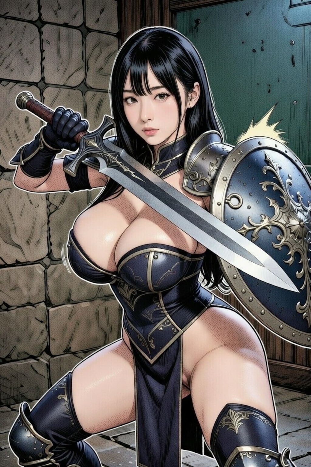 女戦士さん