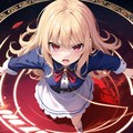 『精霊王女の覚醒』ミリィ・アトワネットの最大魔法＿〝灼熱閃光極大魔法（イクスティンクション・フレア）〟 2枚目