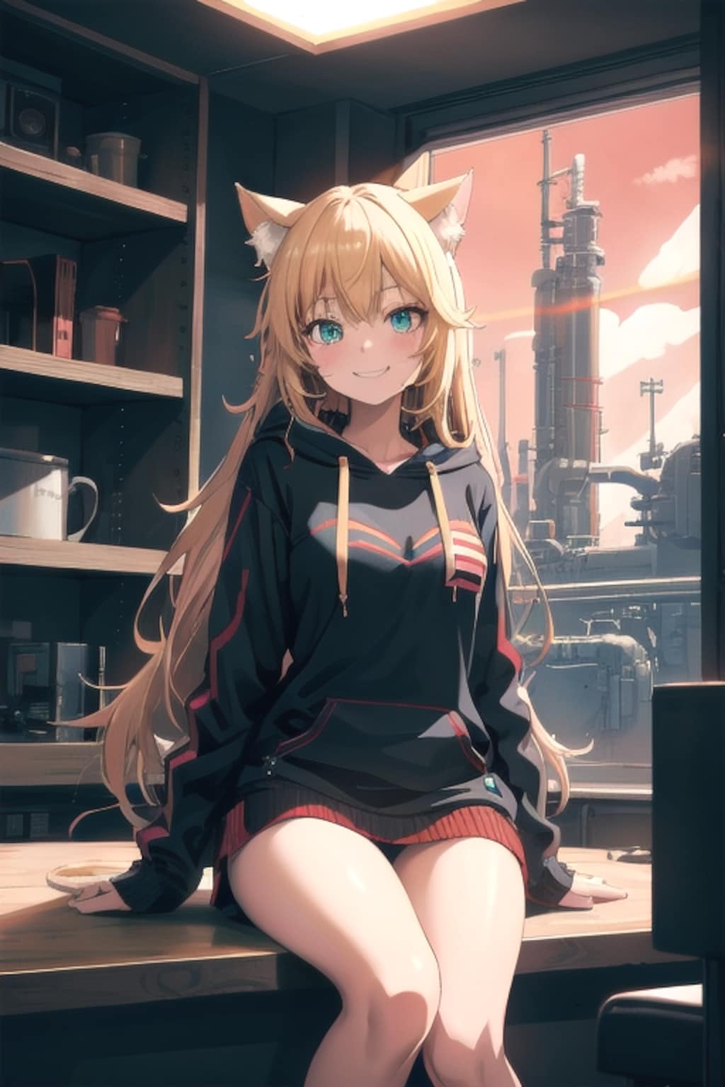 火星の猫少女