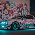 三菱GTOアニメ痛車 4枚目