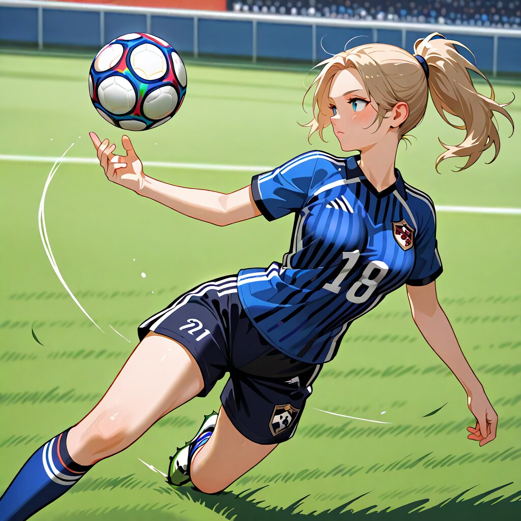 女子サッカー②