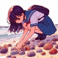 貝集め 3枚目