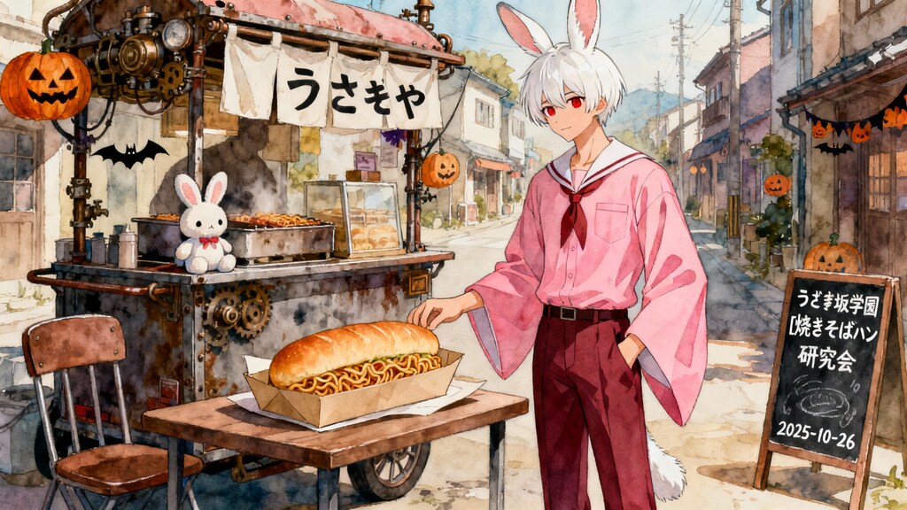 今日の焼きそばパン　2025-10-26