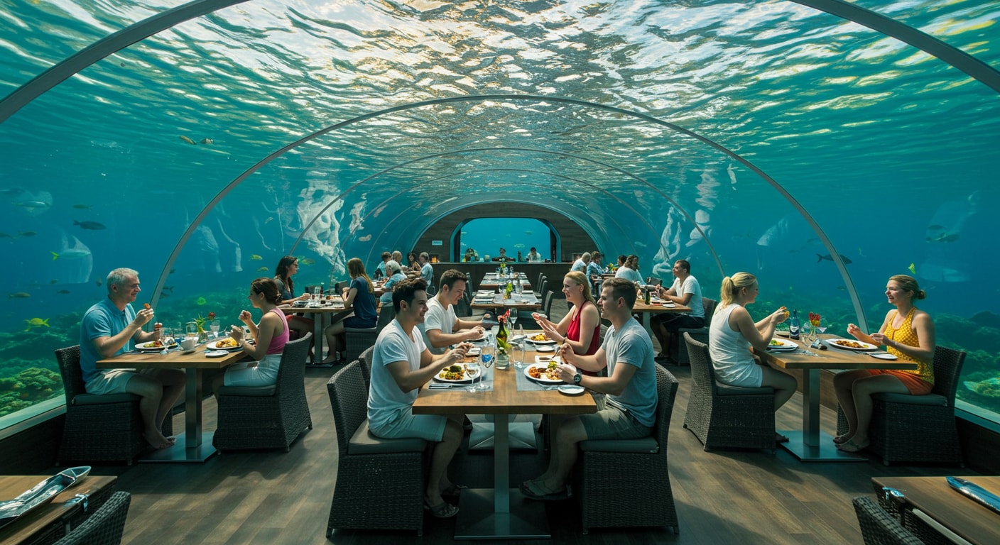 世界の珍しいレストラン | の人気AIイラスト・グラビア