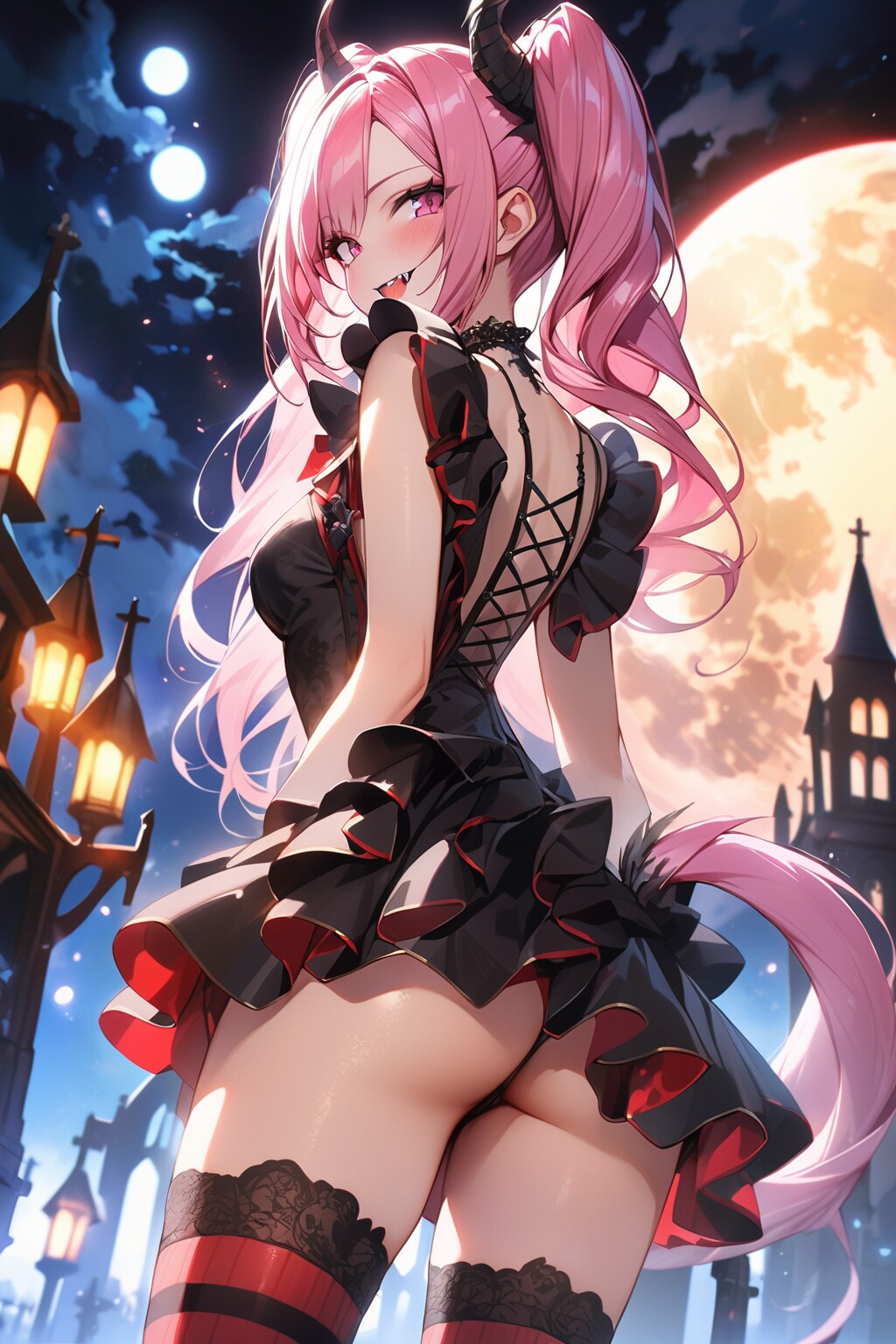 ふさふさしっぽの悪魔ちゃん