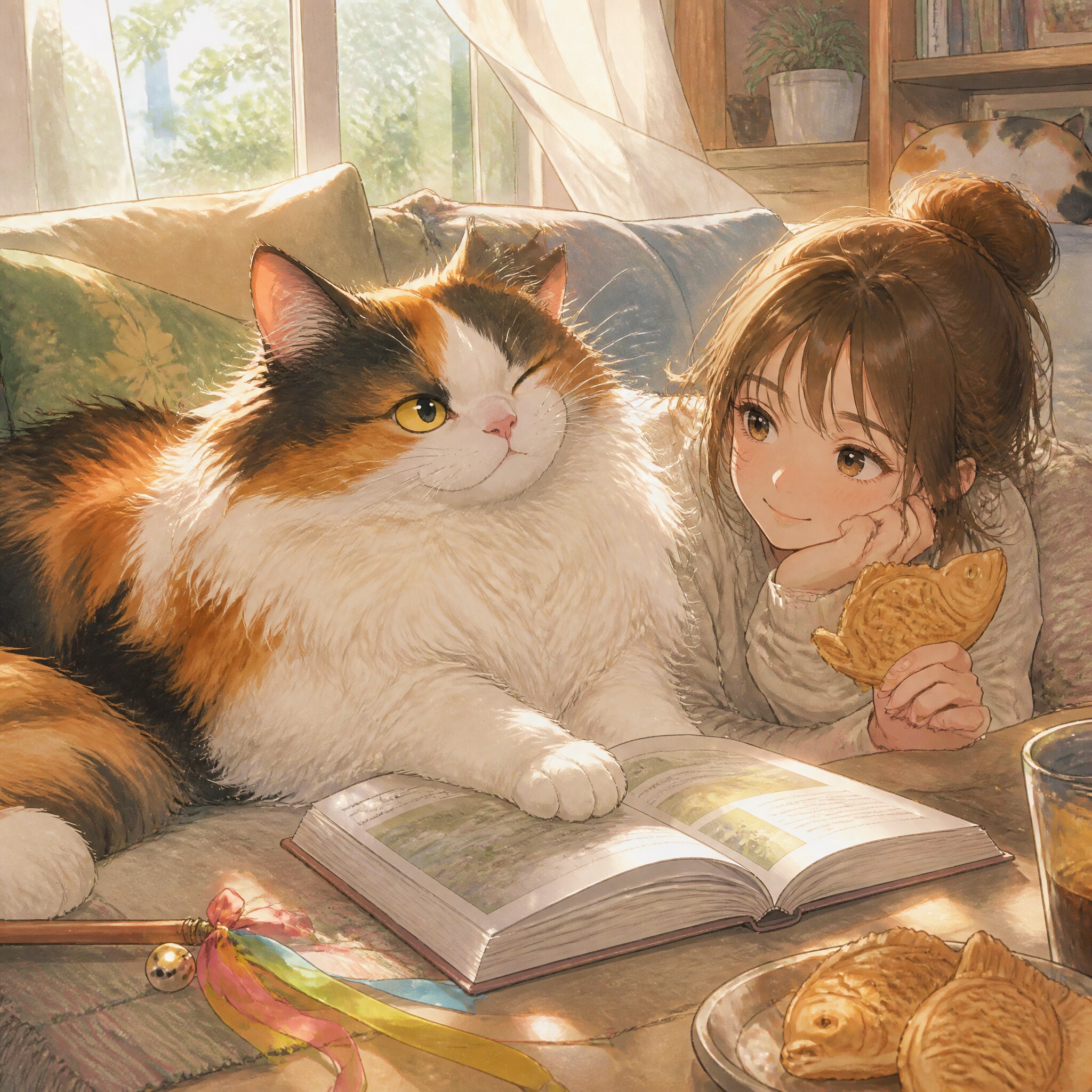 おはよう三毛殿（９４）GPTimages2.0 | の人気AIイラスト・グラビア